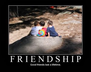 A lifetime friendship