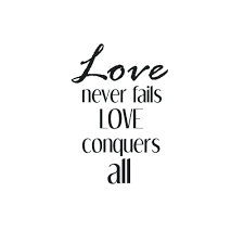 Love conquers all